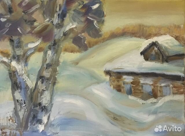 Пейзаж русская живопись Геля Писарева