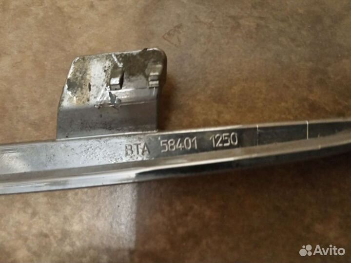 Хром решетки радиатора Мерседес 222 S 222