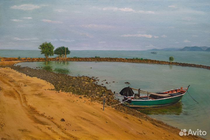 Картина маслом на холсте 