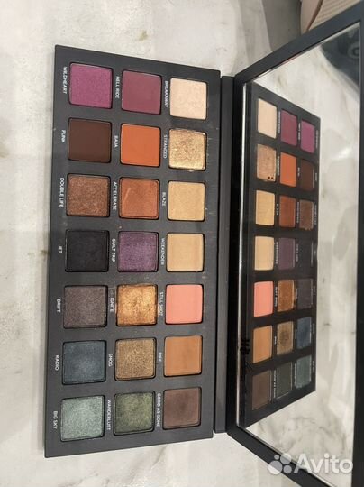 Палитра теней, пигменты