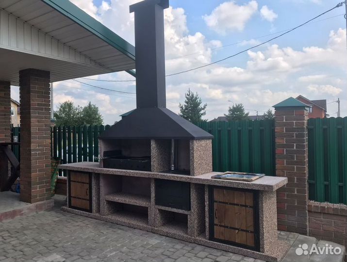 Модульный барбекю комплекс