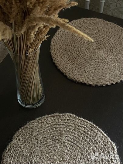 Салфетки из джута (комплект из 2 шт)