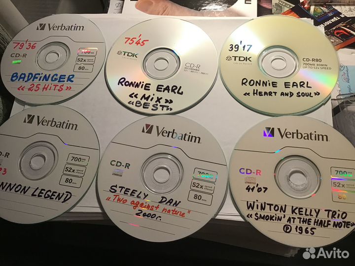 CD-R с записью, Резерв