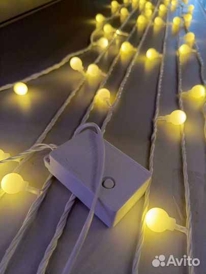 Гирлянды нити led