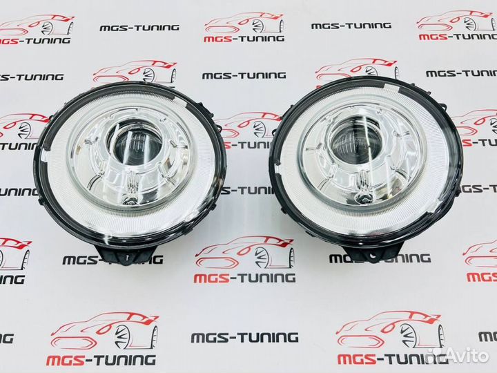 Фары Mercedes G-class w463 Classic chrome 07-18 гг