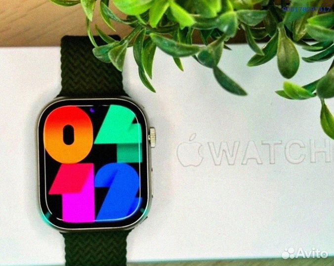 Apple Watch 9 Premium 45mm (Amoled Display) (Арт.17648)