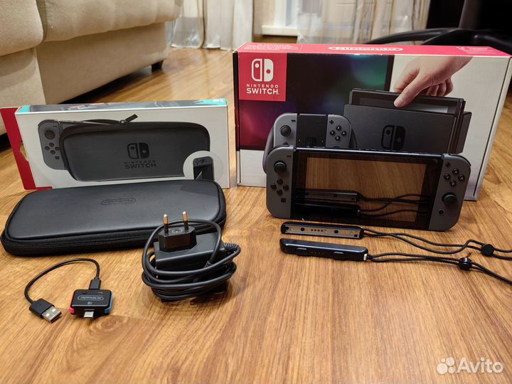 Nintendo switch Rev 1, Прошитая, 256 gb