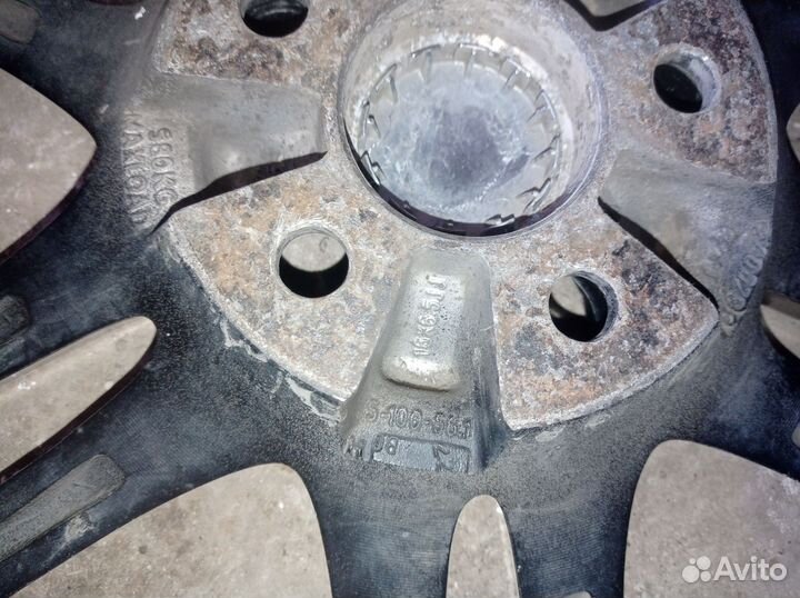 Диски литые subaru 15 радиус