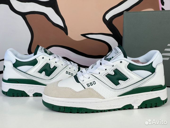 New Balance 550 White Green