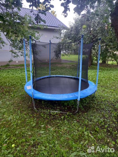 Батут с сеткой бу