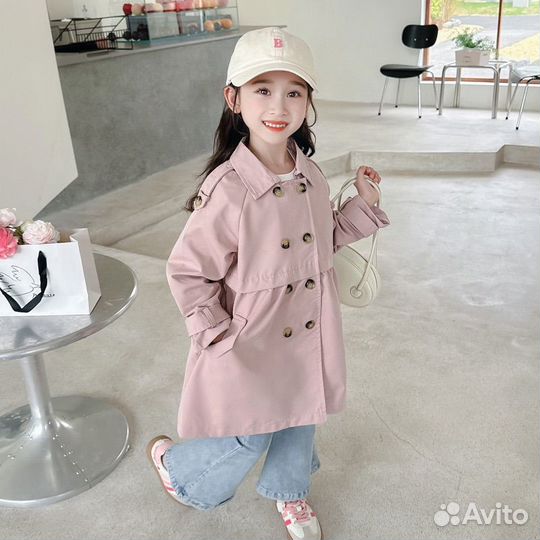 Тренч детский 120,130,140,150