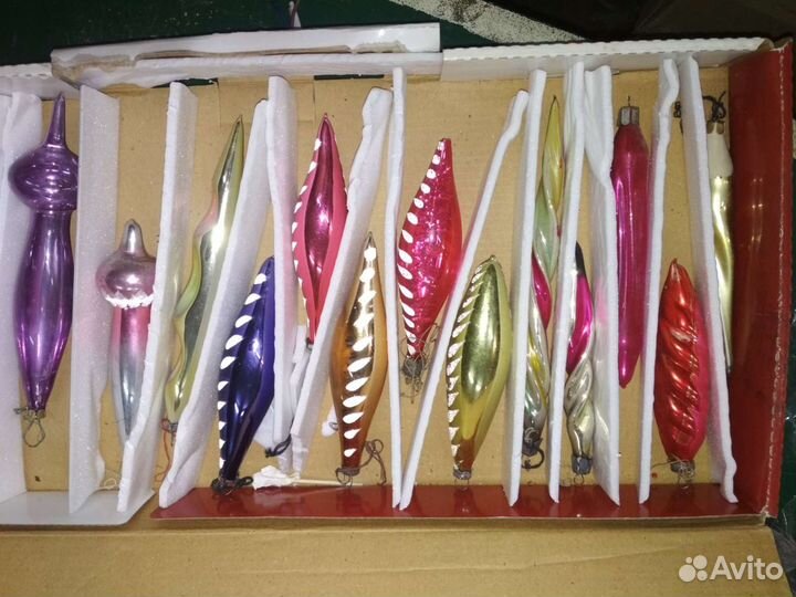 Ёлочные игрушки 60-х - 70-х годов