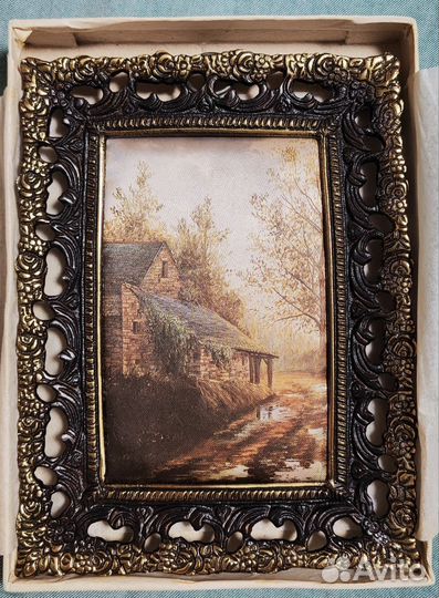 Картина роспись по шёлку, Египет