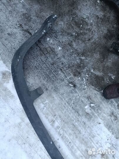 Юбка заднего бампера Ford Focus 2 седан