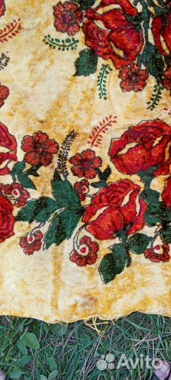 Плюшевая скатерть СССР