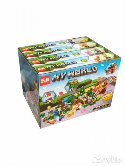 Конструктор аналог lego майнкрафт