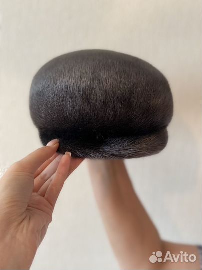 Меховая мужская кепка