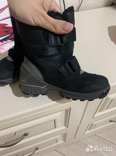Зимние ботинки ecco 28