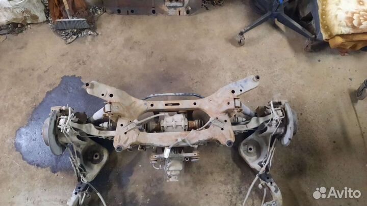 Задняя подвеска nissan qashqai j10