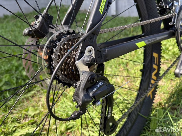 Велосипед алюминиевый с гидравлическими тормозами