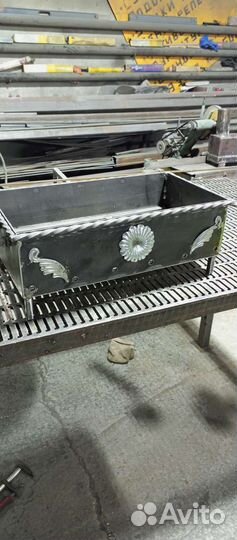 Мангал со съемными ножками