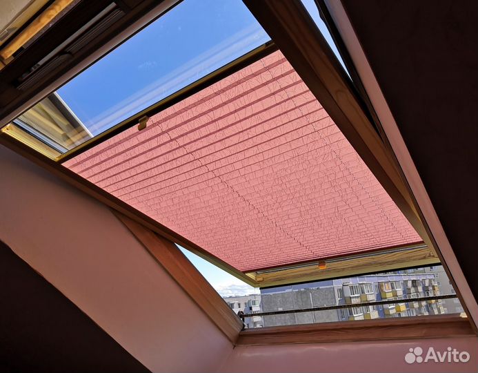 Шторы на мансардные окна