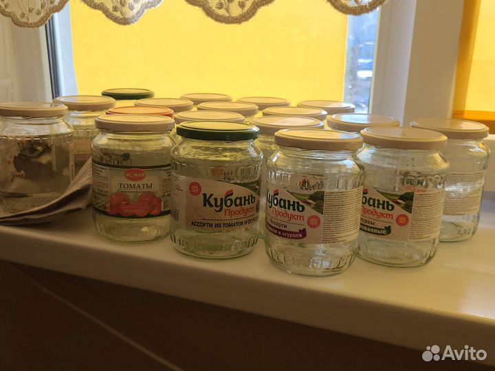 Банки стеклянные