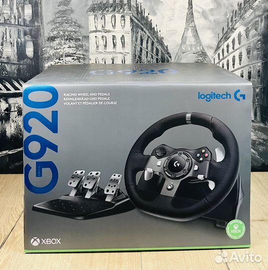 Руль Logitech G920 Driving Force