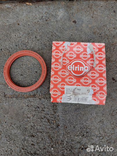 Сальник 80X100X10 (ASW F LD VMQ elring) 546.941