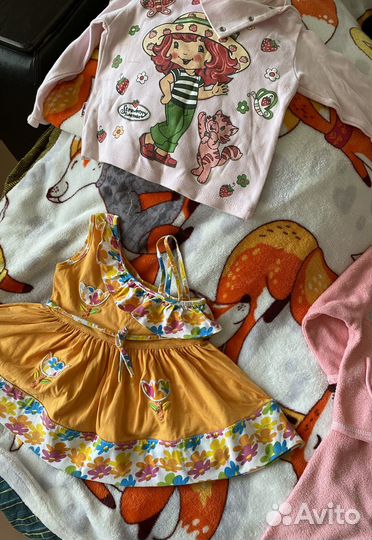 Вещи пакетом на девочку 86