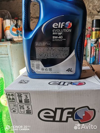 Моторное масло ELF evolution 900 NF 5w40