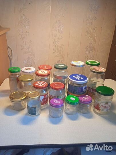 Стеклянные банки 0,1-0,25-0,35-0,55 литра