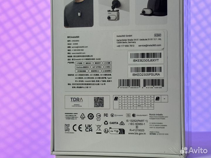 Новая insta360 GO 3 64 гб в наличии