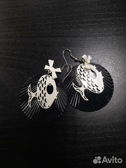 Сережки винтаж