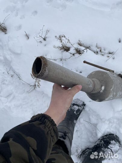 Задняя банка глушителя