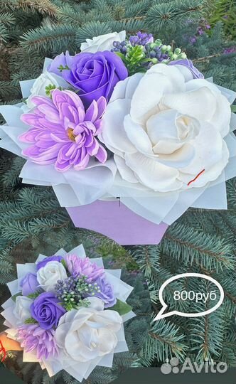 Букет из мыльных роз букеты