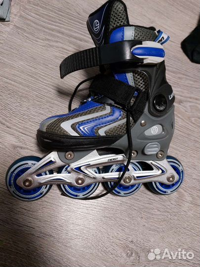 Роликовые коньки + защита