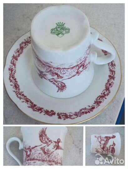 Части сервизов Kahla, Jlmenau, ГДР