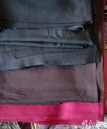 Материалы СССР- драп, шерсть, штапель, шёлк и др