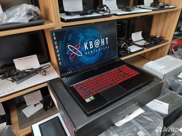 Новенький игровой MSI 17.3