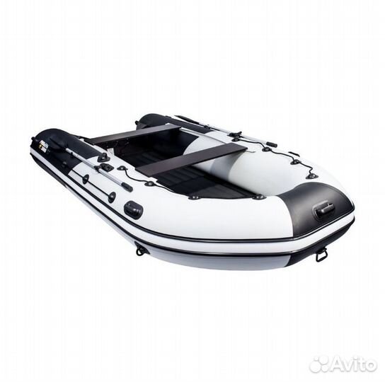 Лодка Ривьера 3800 килевое надувное дно комби (цве