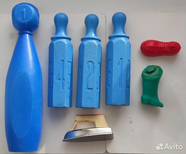 Игрушки ссср. Утюг. Кегли. Запчасти