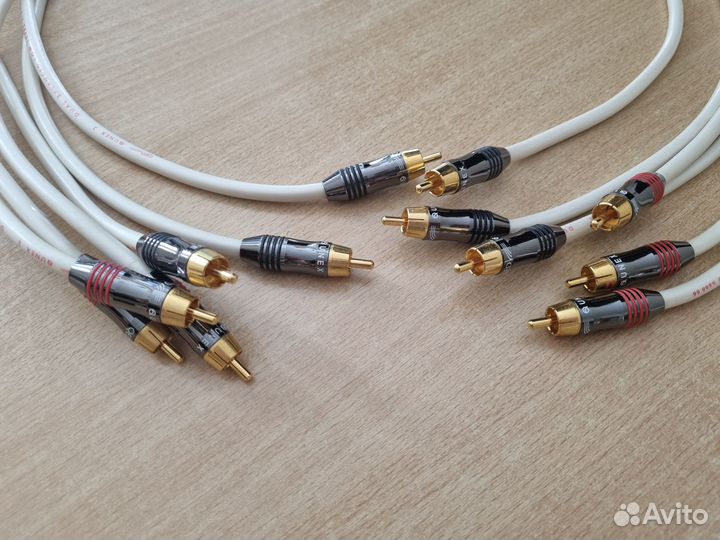 Межблочный кабель QED Qunex 2 – 1 м. – за пару