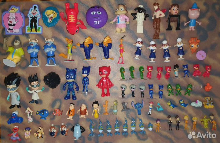 Киндер сюрприз свинка пеппа шрек гарри поттер и др