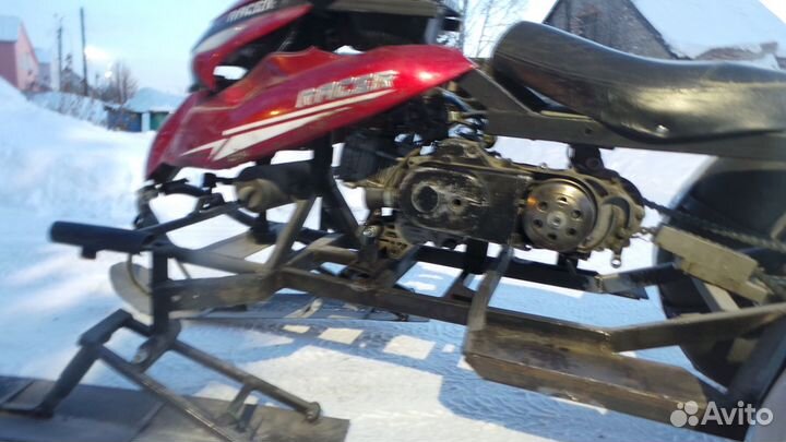 Самодельный снегоход