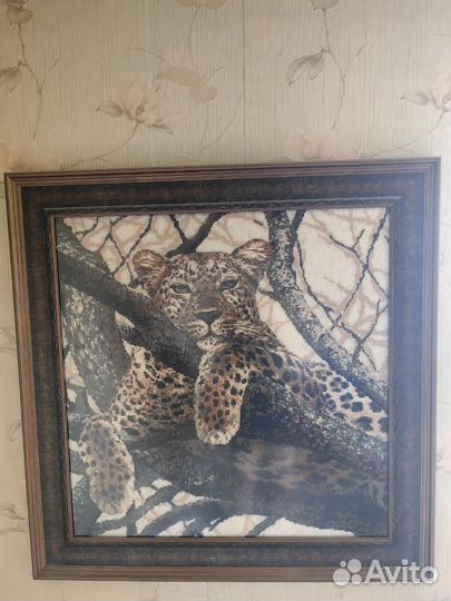 Картина вышитая крестом 