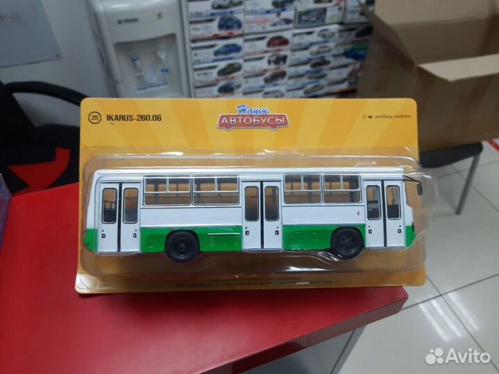 Наши автобусы №25, Икарус-260.06, 1:43 Modimio