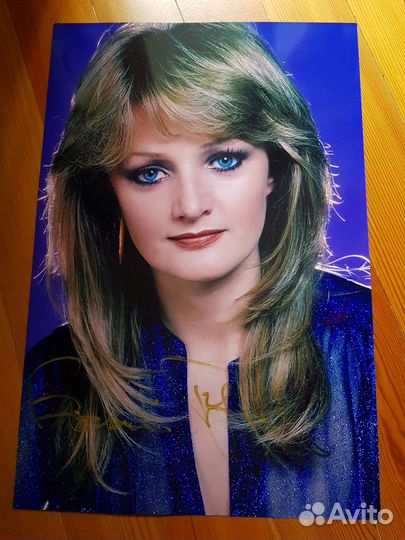 Автограф Bonnie Tyler / Бонни Тайлер 45см на 30см