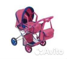 Коляска для кукол - трансформер, классическая 70*3