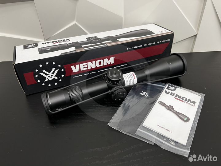 Оптический прицел Vortex Venom 5-25x56 FFP + доста